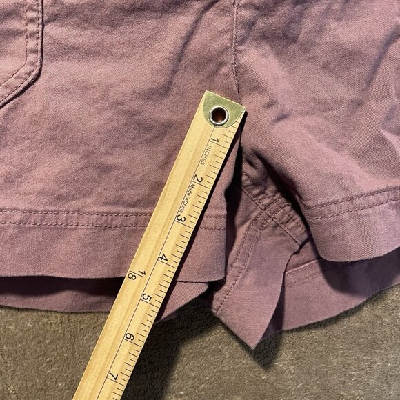 Old Navy Shorts Womens Large High Rise OG Chino Mauve Pink Stretch Casual - Picture 6 of 7